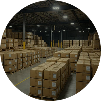 Large-scale warehouse facility