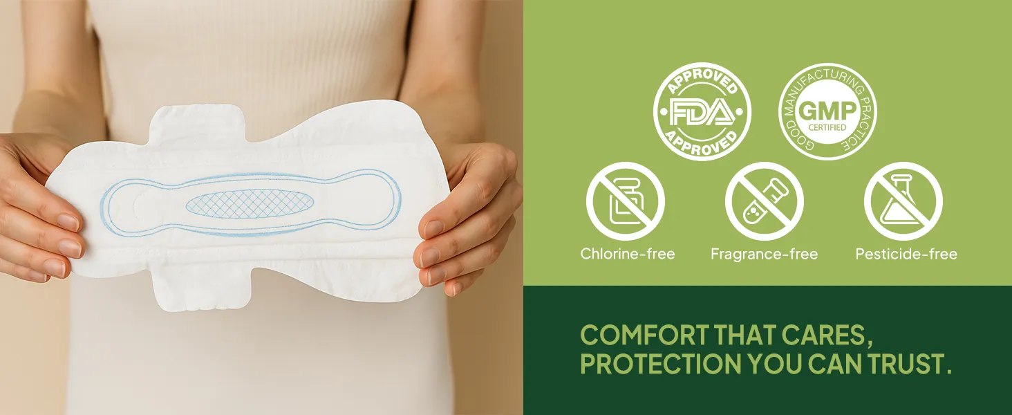 Ultra thin sanitary pads pack by Sanitex