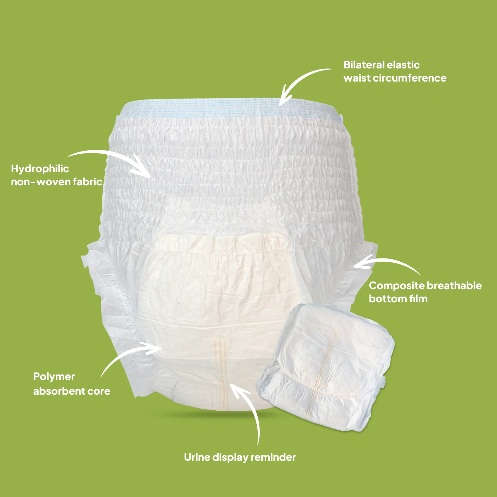 Adult Diaper Pants