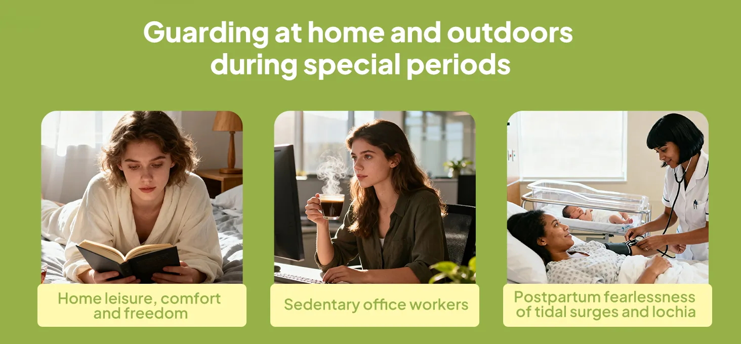 Soft, breathable period underwear highlighting comfortable fabric