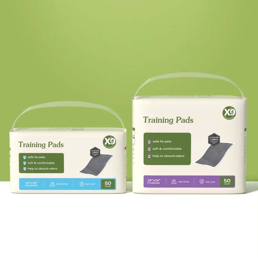 Activated charcoal underpads